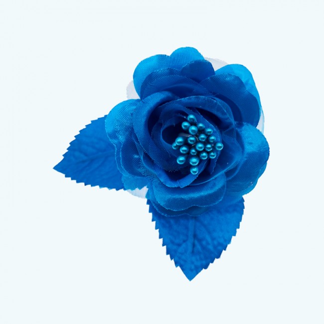 2.5" Diameter Single Satin Rose 1X12 | Turquoise